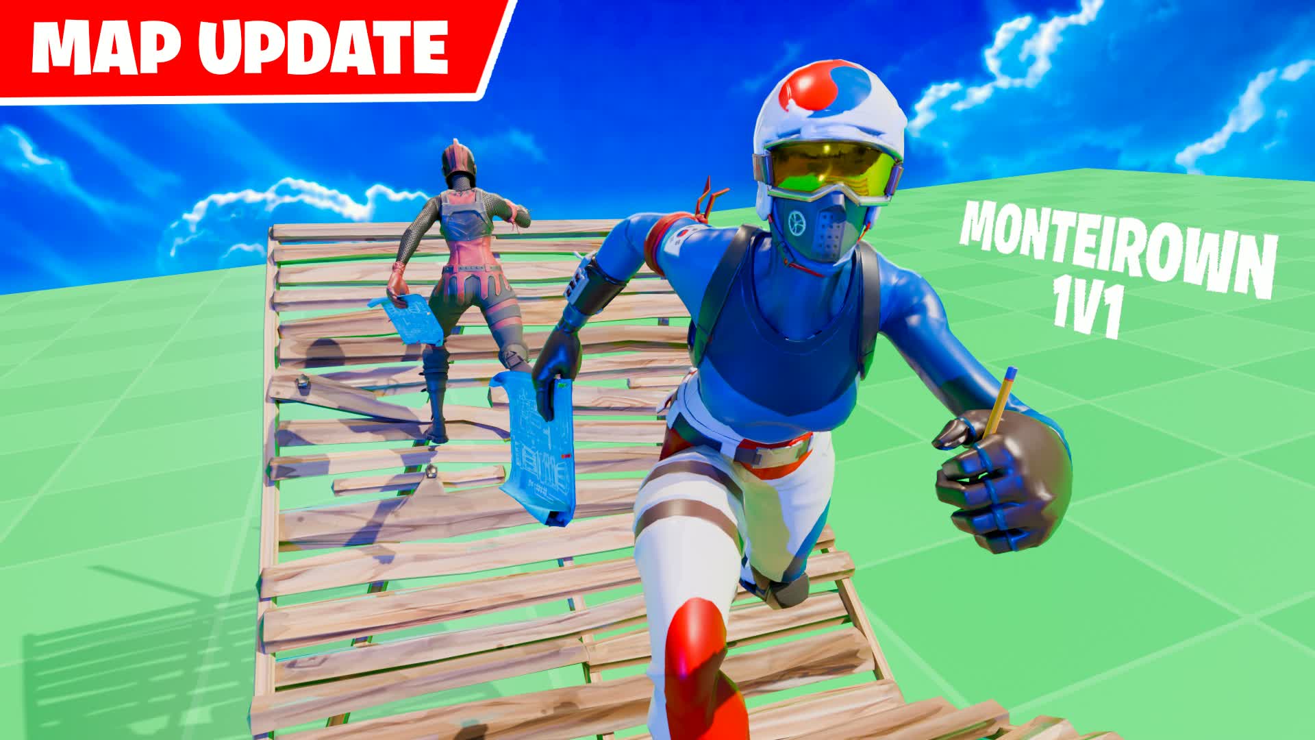 MONTEIROWN 1V1 BUILD FIGHTS β Fortnite Creative map