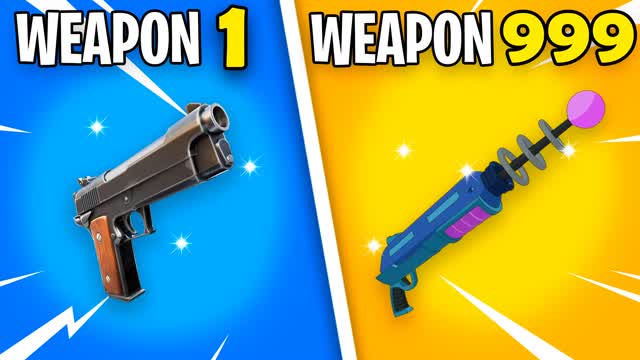 EXTREME ONE SHOT💥GUN GAME — Fortnite Creative map