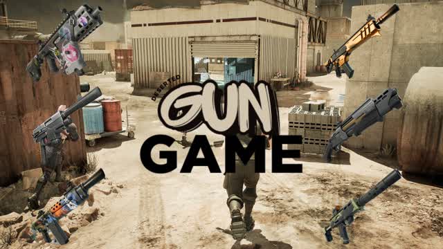 FIRST PERSON GUN GAME - DESERTED — Fortnite Creative map
