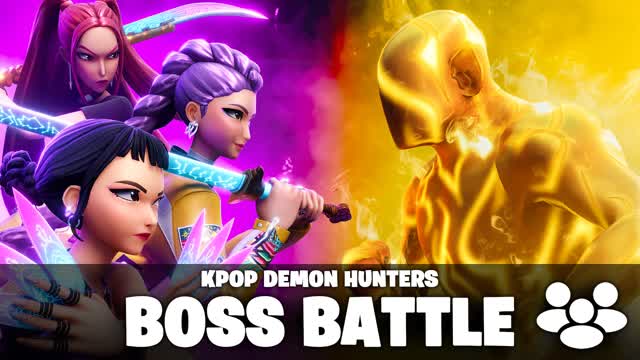 KPOP - BOSS BATTLE — Fortnite Creative map