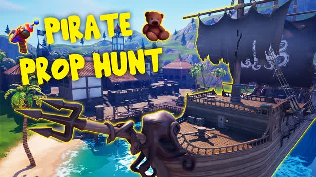 Pirate Prop Hunt — Fortnite Creative map