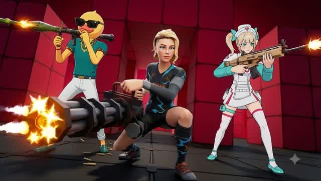SECRET RED VS BLUE — Fortnite Creative map