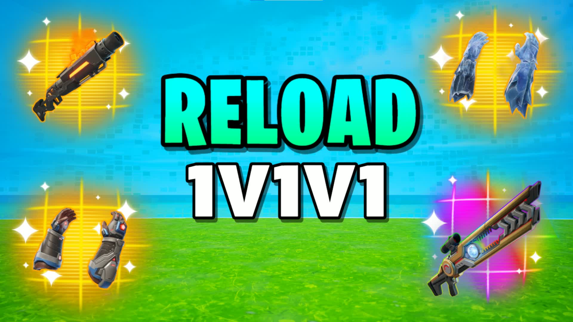 Reload 1v1v1 | Piece Control & Aim β Fortnite Creative map