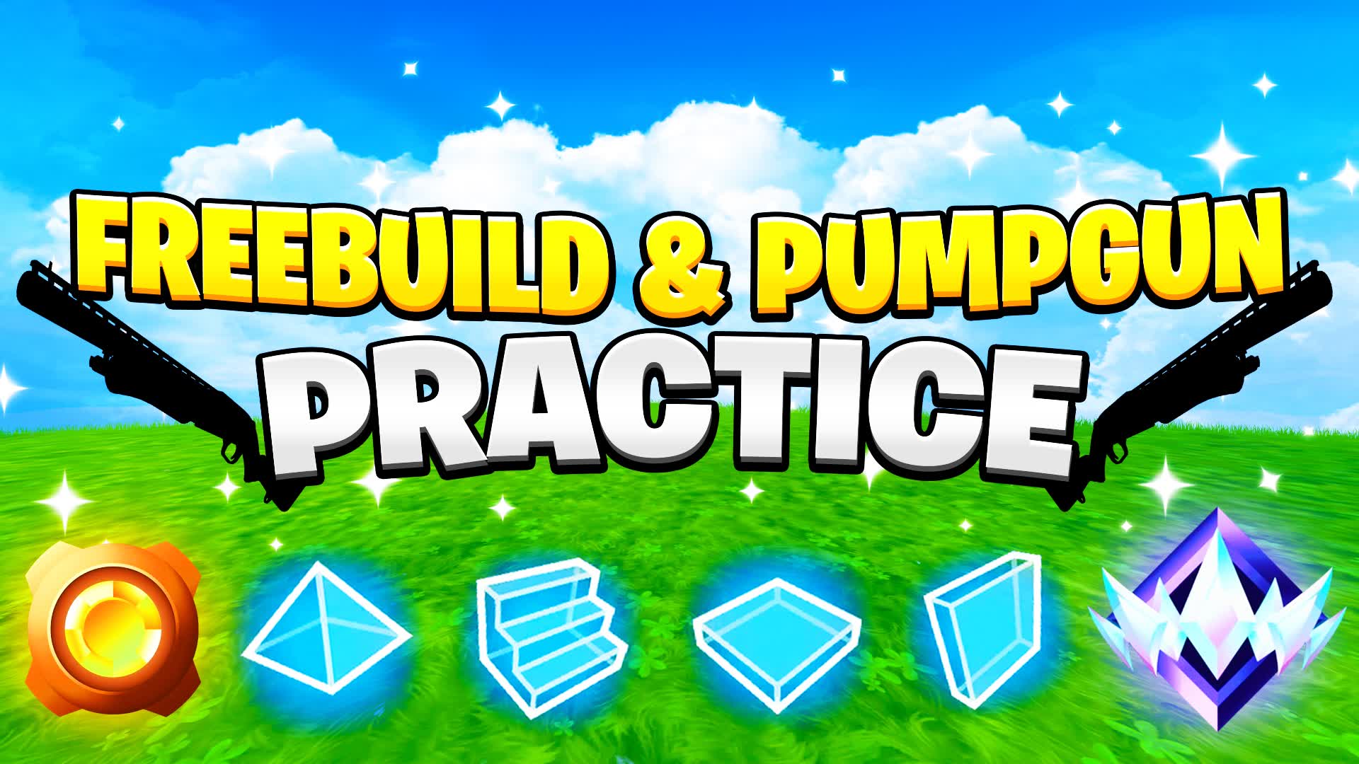 📝FREEBUILD PUMP GUN FFA🎯 — Fortnite Creative map