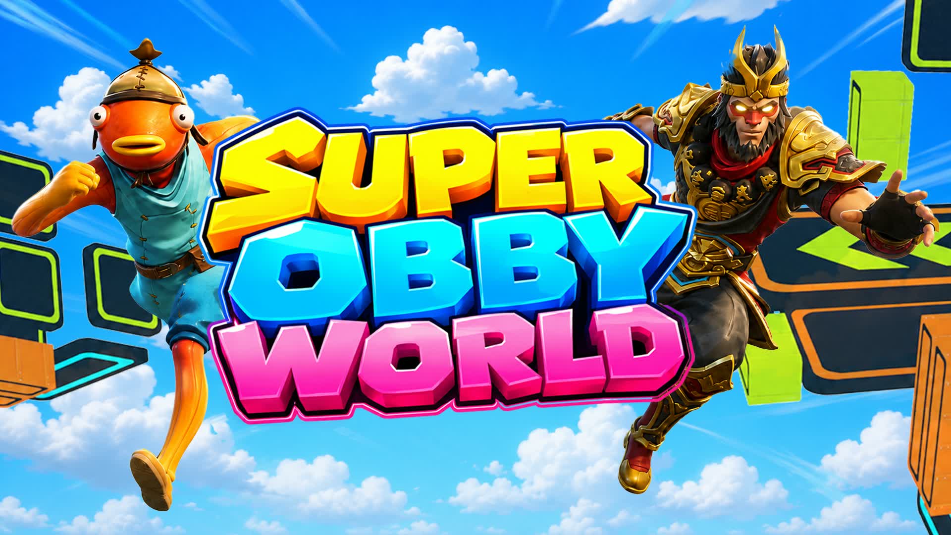 Super Obby World — Fortnite Creative map
