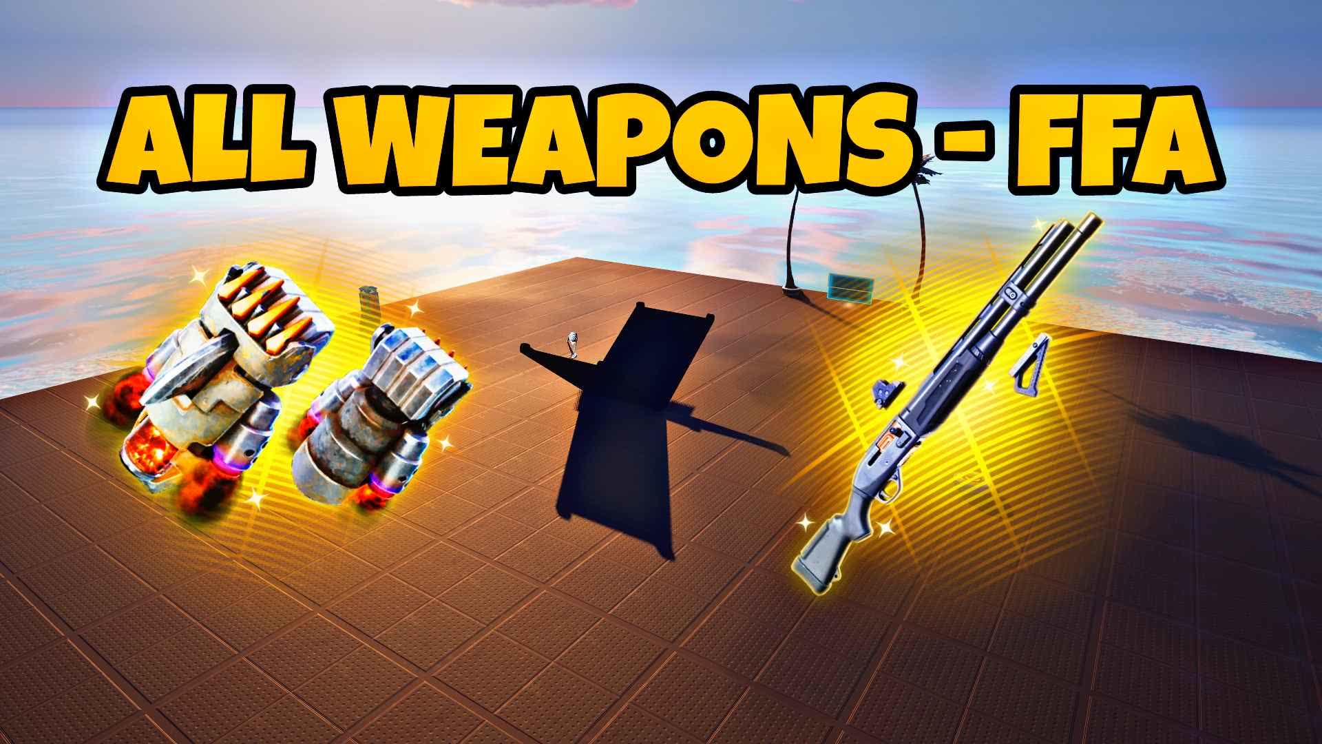 FFA WITH ALL WEAPONS✨ — Fortnite Creative map