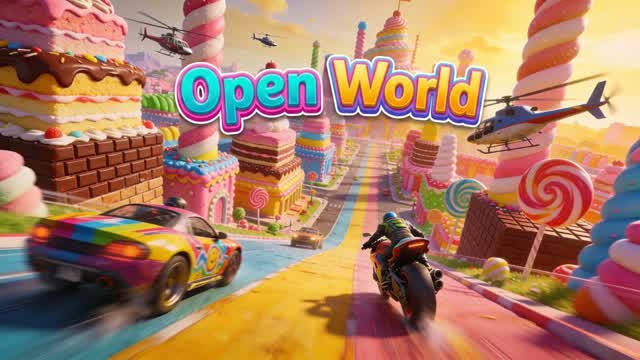 Candy City Open World — Fortnite Creative map