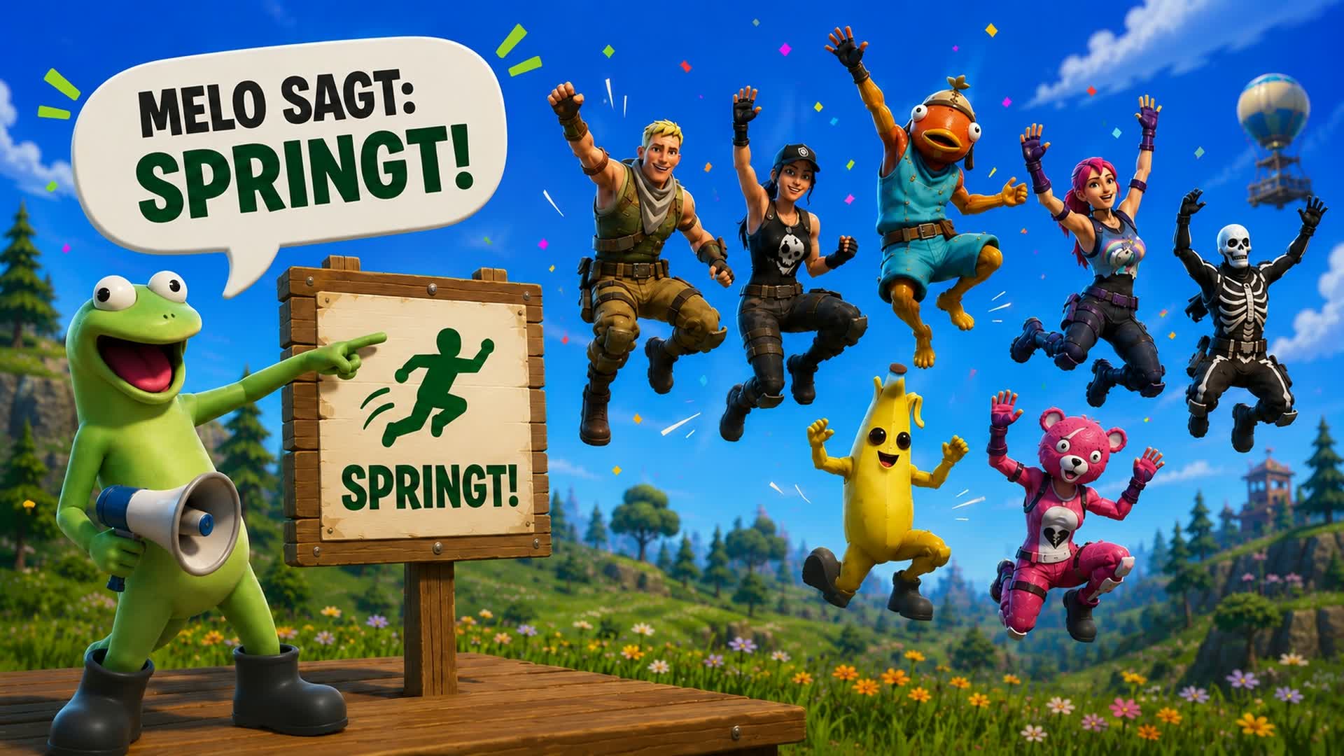 Melo Sagt — Fortnite Creative map