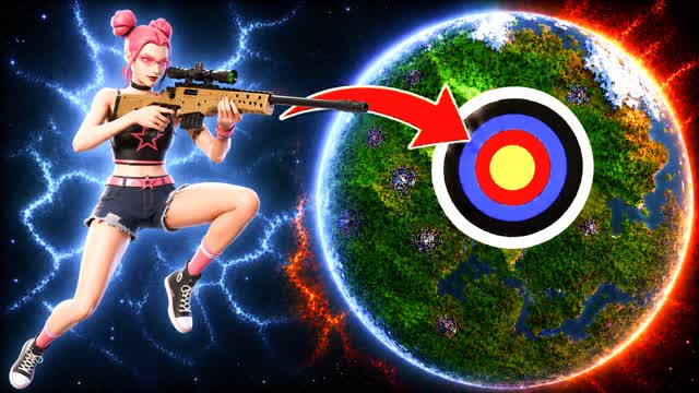 🎯ABIBI TRICKSHOT PARKOUR 125 LEVELS! — Fortnite Creative map