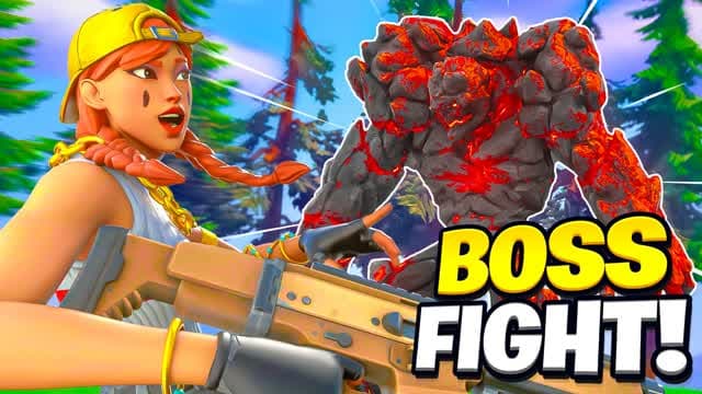 Boss Rush — Fortnite Creative map