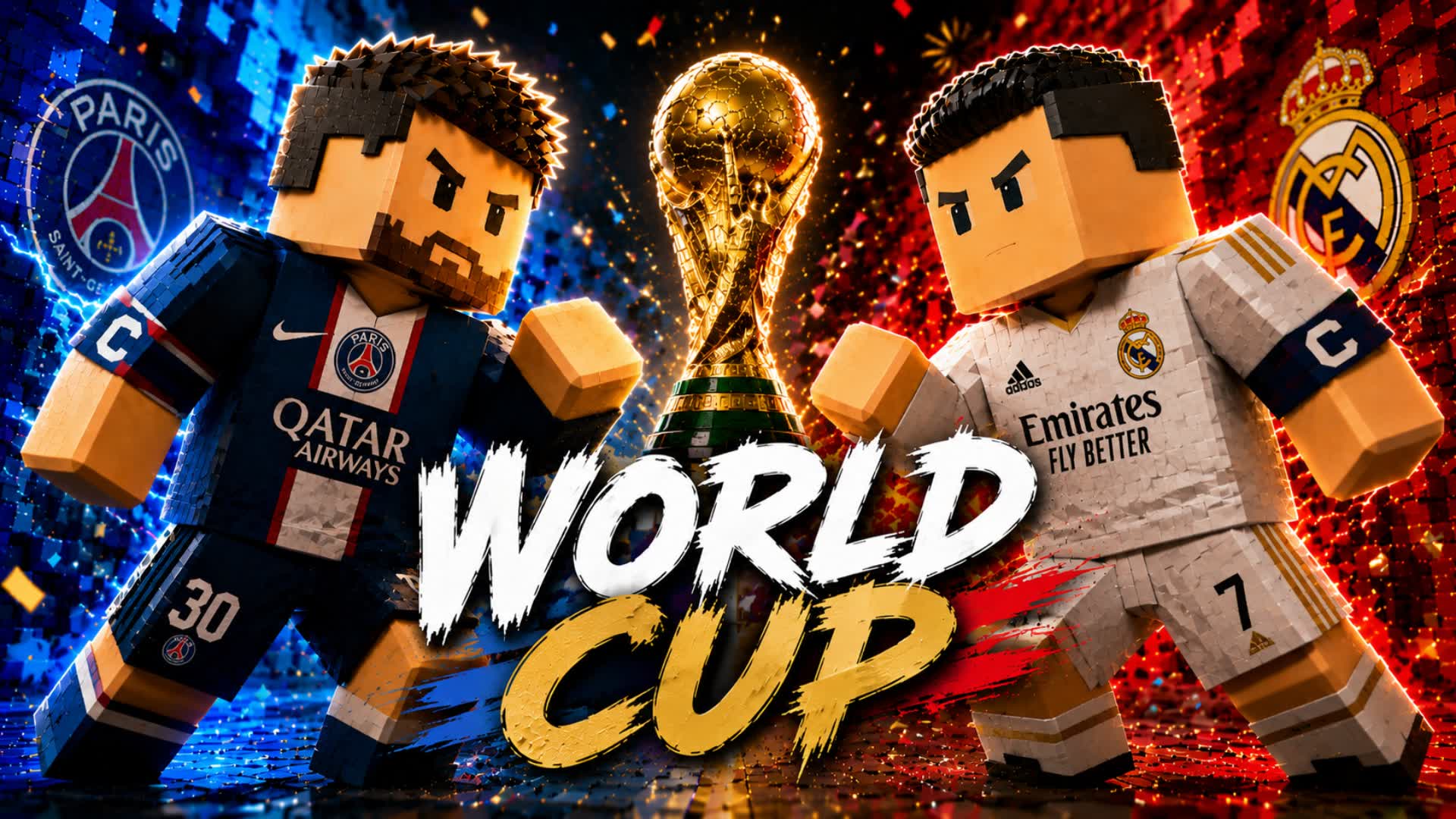 BLUE VS RED π΄π΅ MESSI VS RONALDO π β Fortnite Creative map