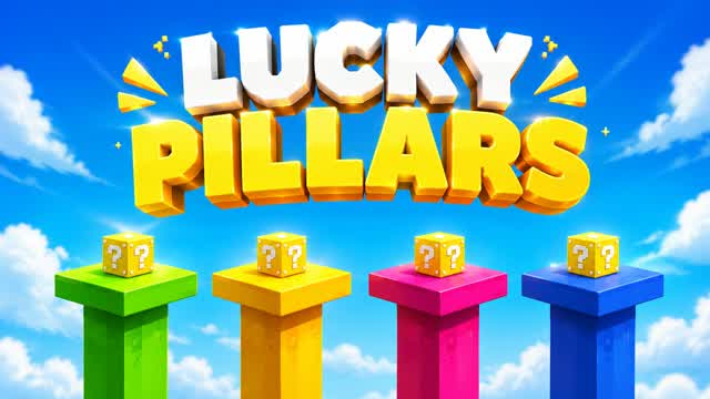 LUCKY BLOCK PILLARS ⭐LUCKY — Fortnite Creative map