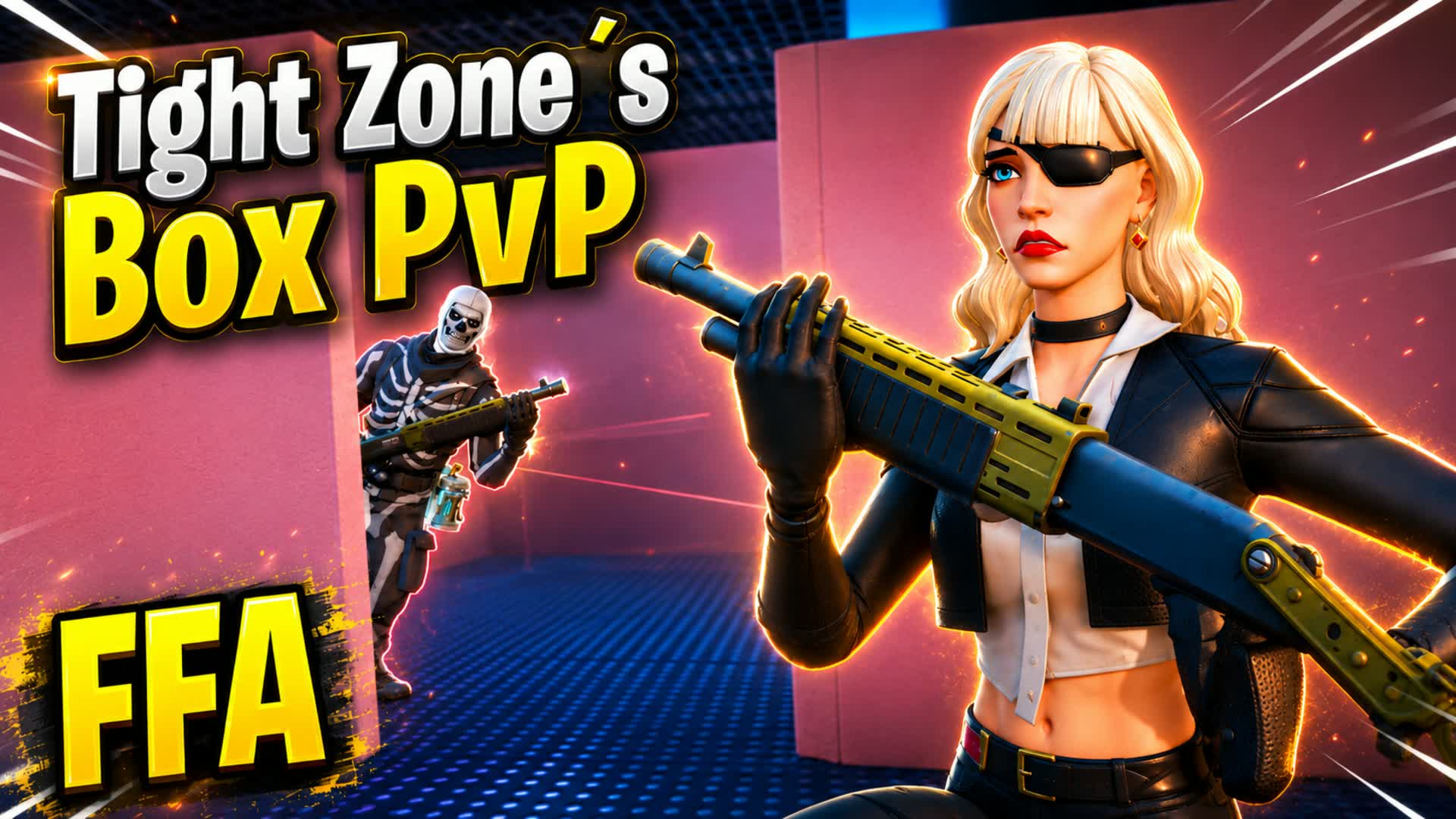 Tight Zone boxfight Free for all — Fortnite Creative map