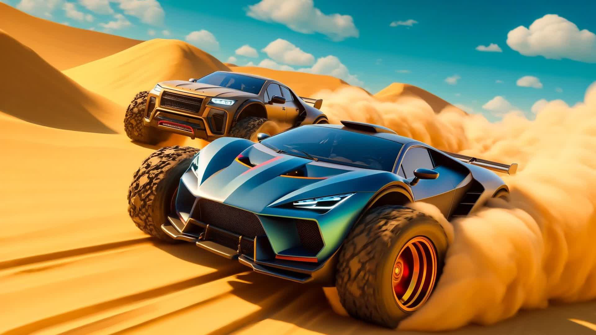 DRIVER CARS - SHOW OPEN WORLD — Fortnite Creative map