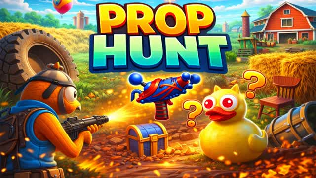 PROP HUNT 🚜 OG FRENZY FARM ! — Fortnite Creative map