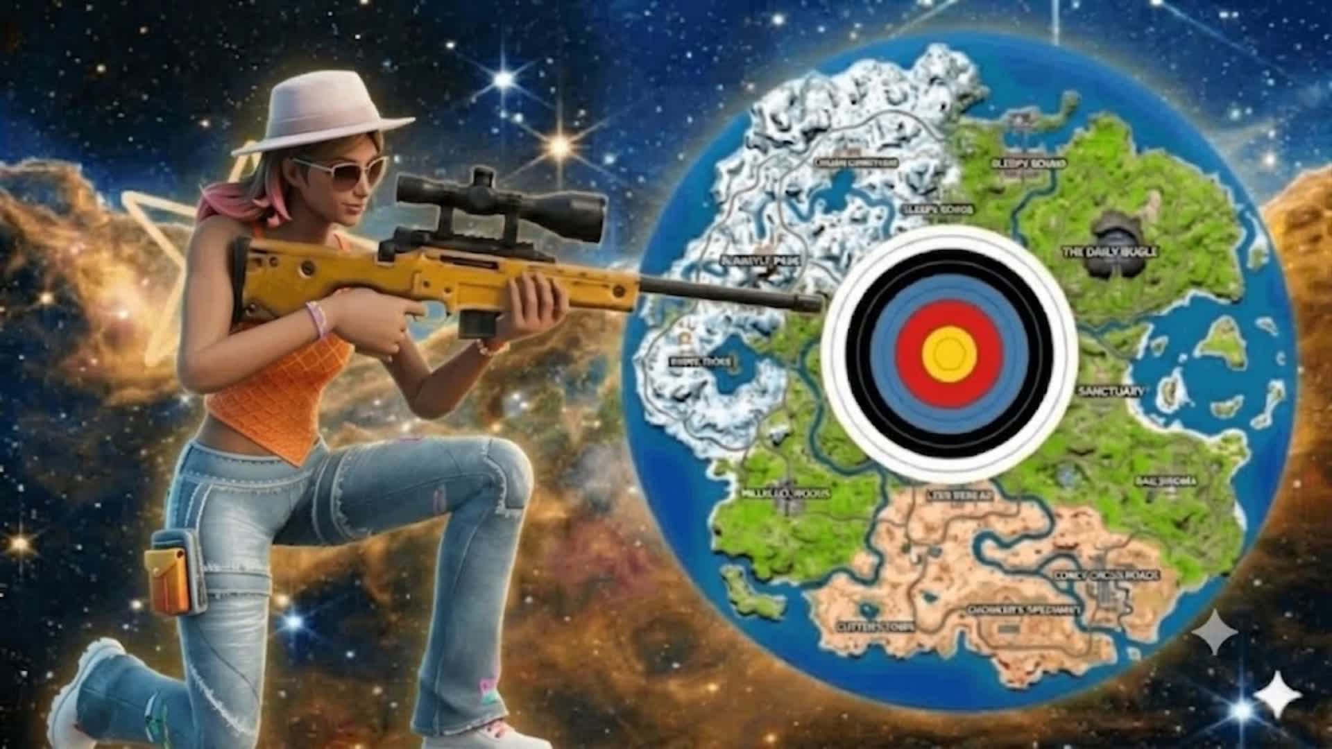 UNC UNC TRICKSHOT UNCCCCC — Fortnite Creative map