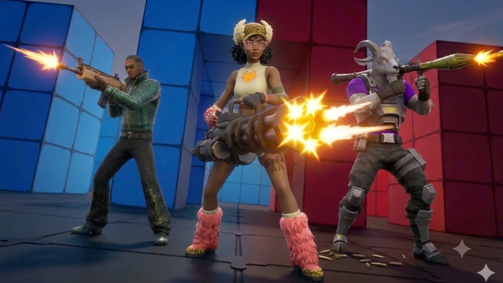 Daily red vs blue π΄π΅ β Fortnite Creative map