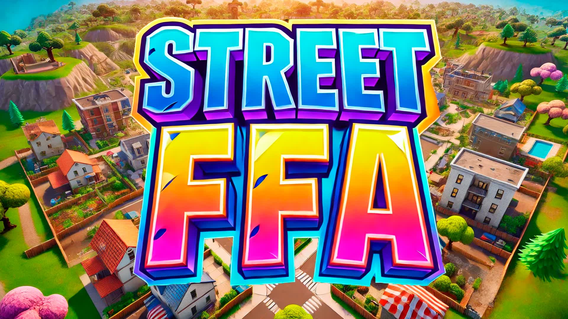 STREET FFA NO BUILD — Fortnite Creative map