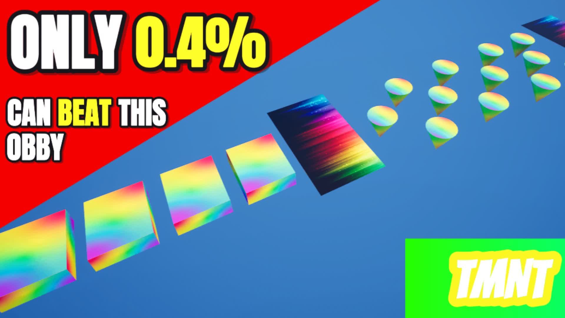 OBBY (HARD) - TMNT โ Fortnite Creative map