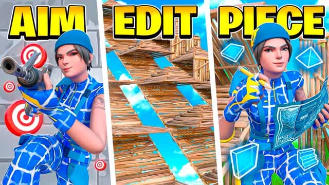 AIM & EDIT & PIECE CONTROL MAP β Fortnite Creative map