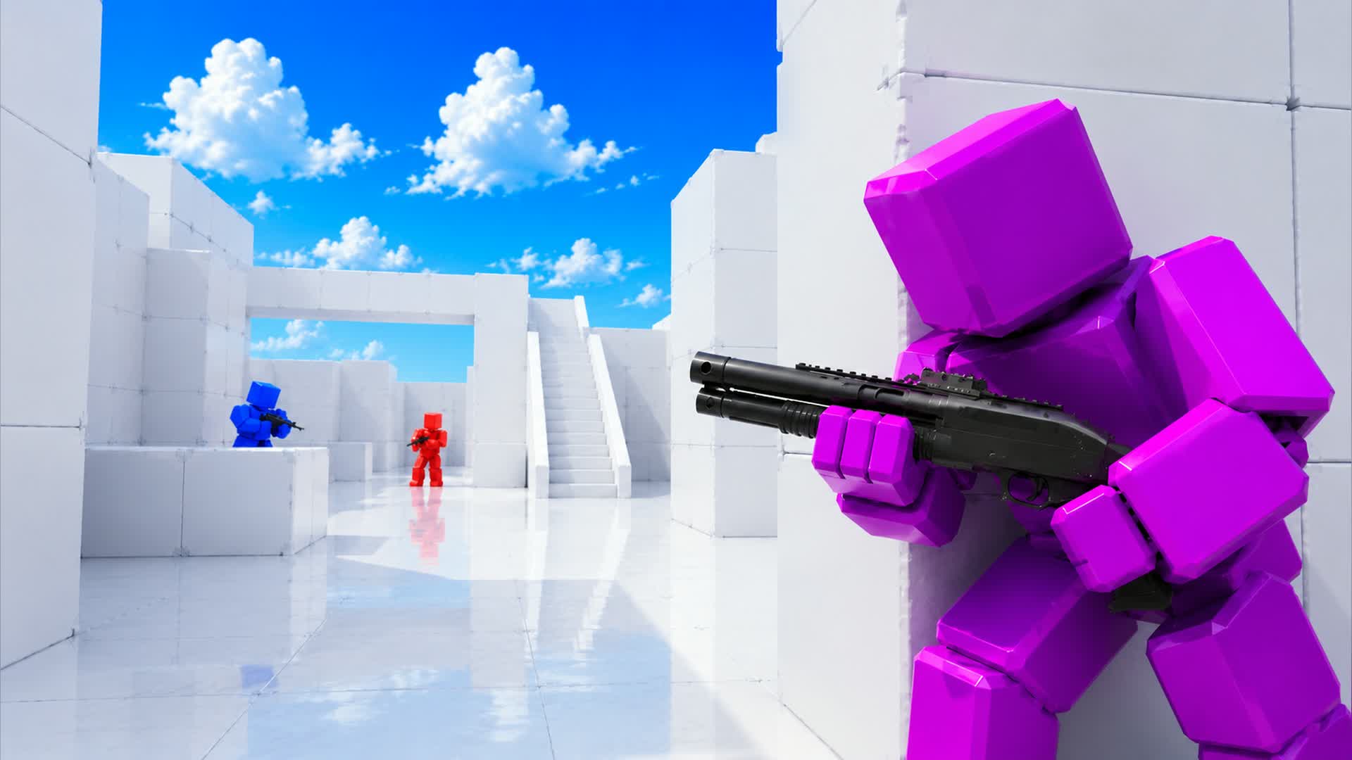 RED VS BLUE NIGHTSHIFT π΄π΅ β Fortnite Creative map