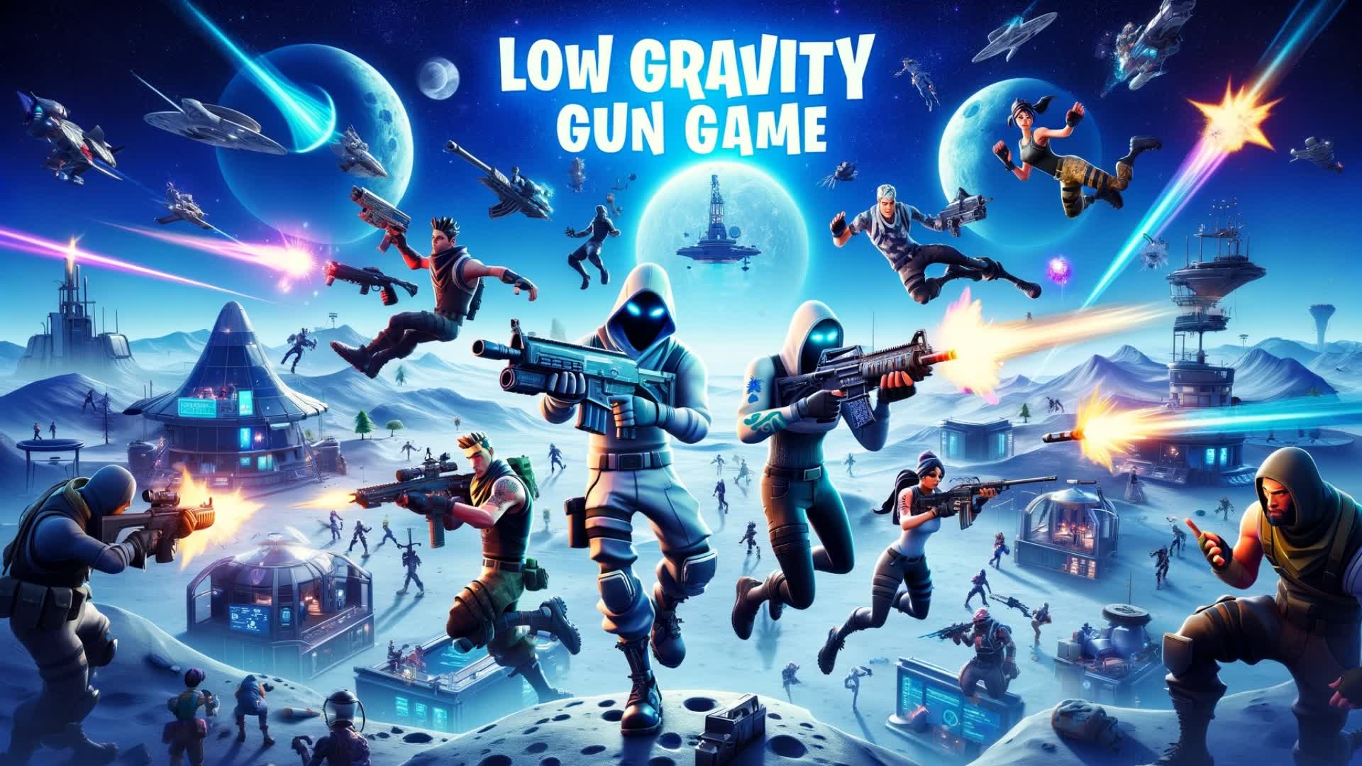 🏃🏼♂️Zero Gravity Gun Game🔫 — Fortnite Creative map