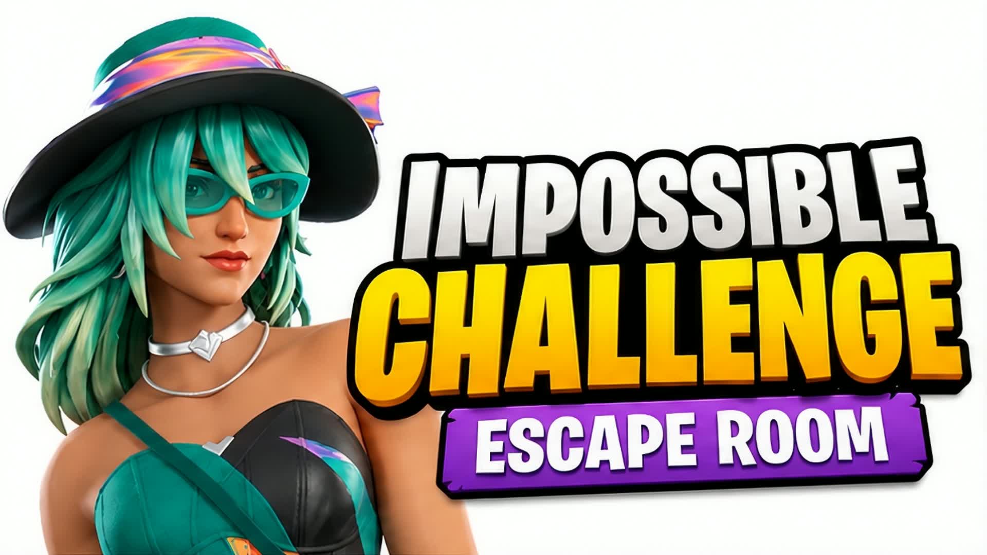 IMPOSSIBLE CHALLENGE ESCAPE ROOM β Fortnite Creative map
