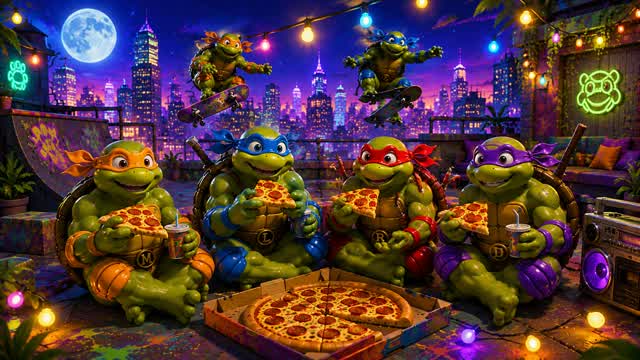 ๐ ULTIMATE TMNT HERO ๐ข BATTLE โ Fortnite Creative map