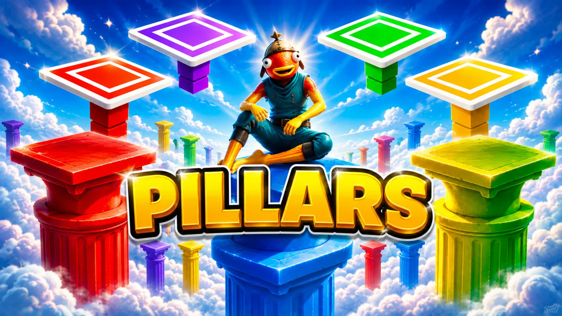 THE SUPER PILLARS β Fortnite Creative map