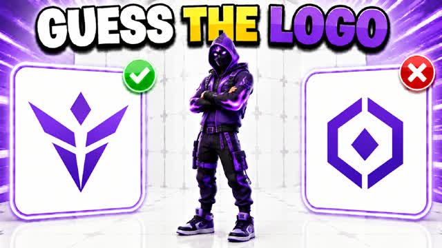 GUESS THE LOGO CORRECTLY ๐๐ unc 1v1 โ Fortnite Creative map