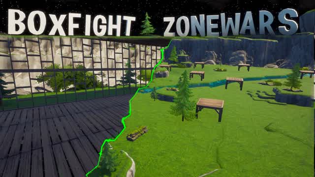 Box Fight x Zone Wars — Fortnite Creative map