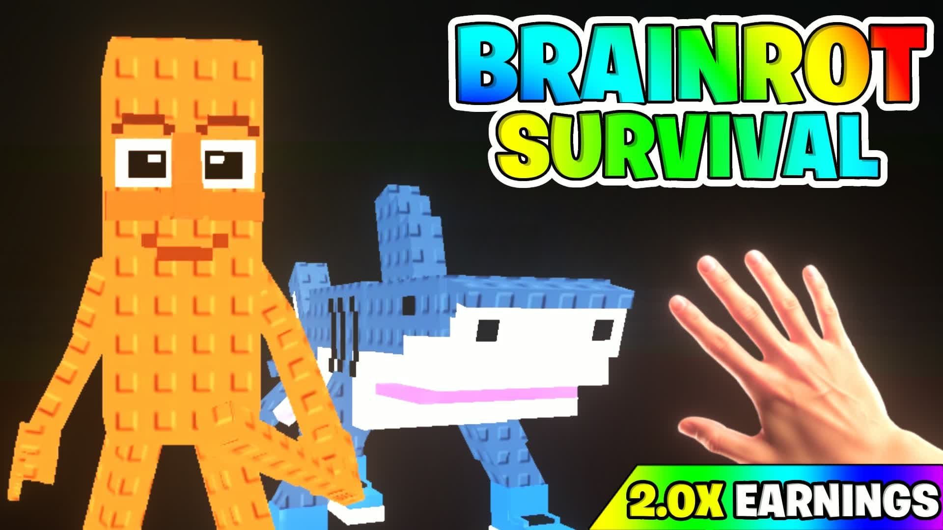 BRAINROT SURVIVAL ADVENTURE — Fortnite Creative map