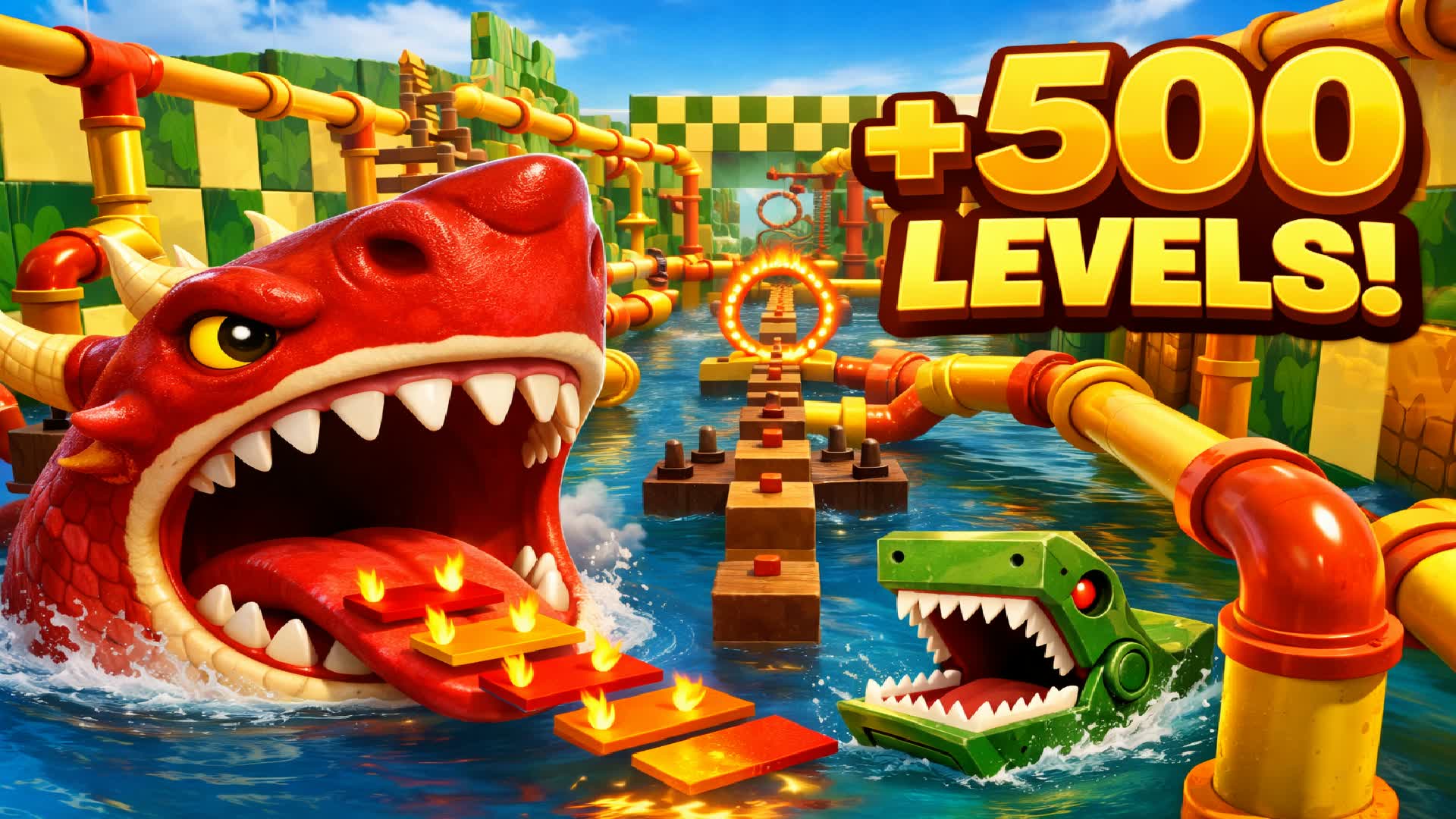 SUPER SHARK PARKOUR LEVELS 500+ — Fortnite Creative map