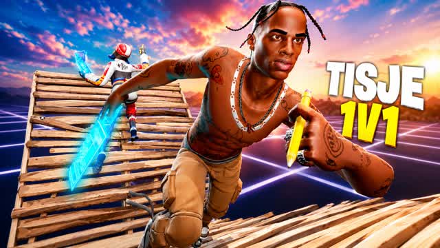 TISJE 1V1 BUILD FIGHTS — Fortnite Creative map