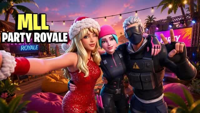 MLL Party Royale 2.1 — Fortnite Creative map
