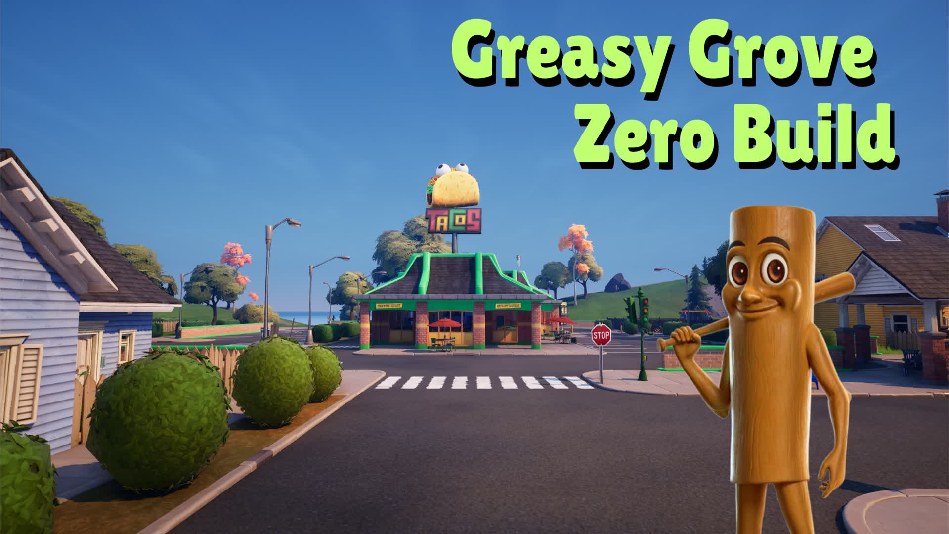 Greasy Grove - Zero Build — Fortnite Creative map