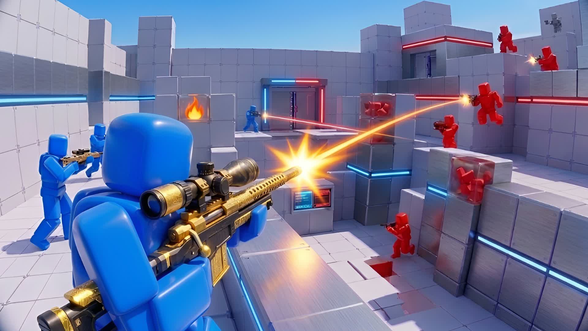 NEWGEN RVB RED VS BLUE β Fortnite Creative map