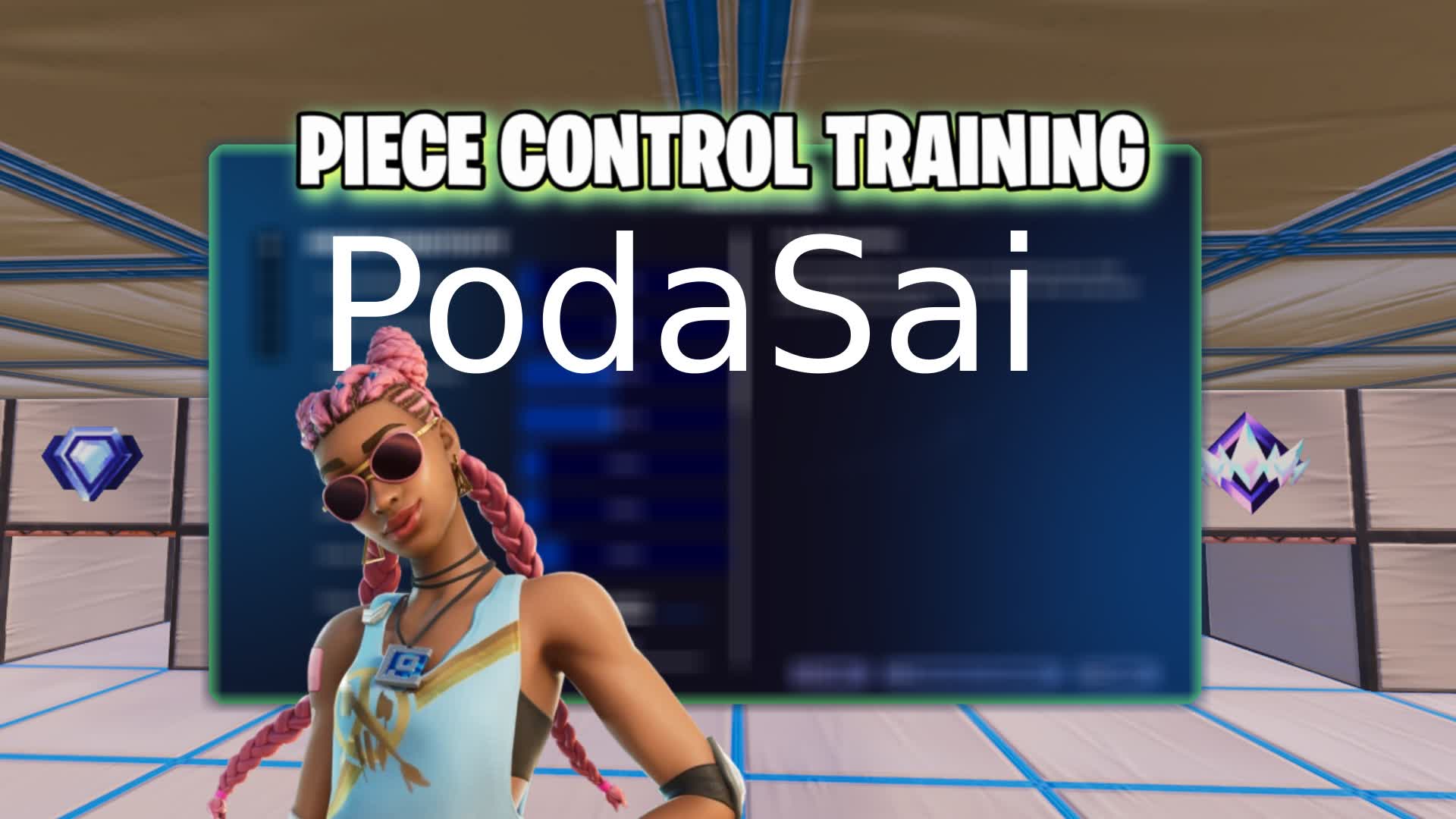 PodaSai PIECE CONTROL SETTINGS — Fortnite Creative map