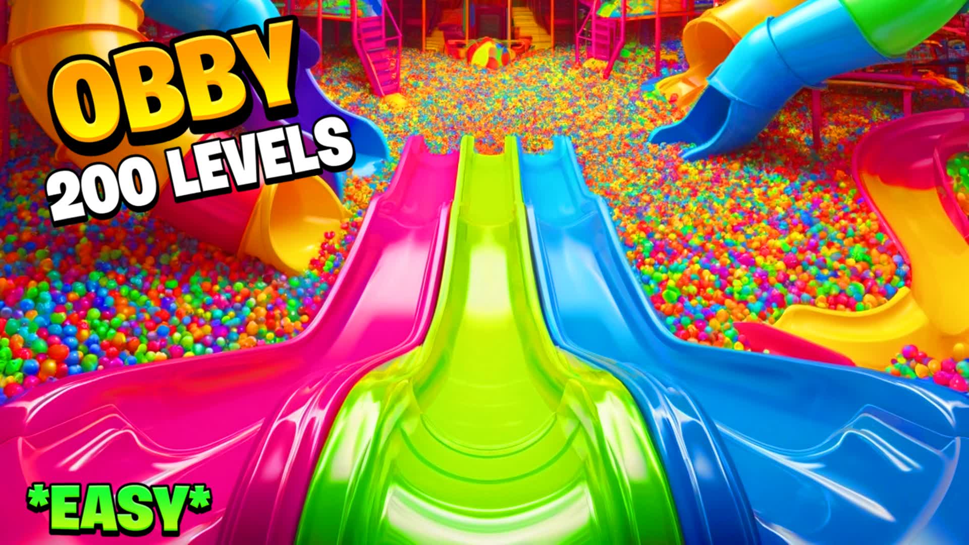 π INSANE 200+ OBBY PARKOUR π β Fortnite Creative map