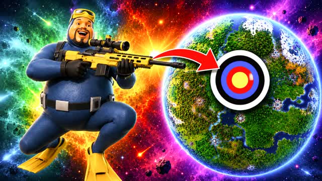 🎯DAVE TRICKSHOT PARKOUR 125 LEVELS! — Fortnite Creative map