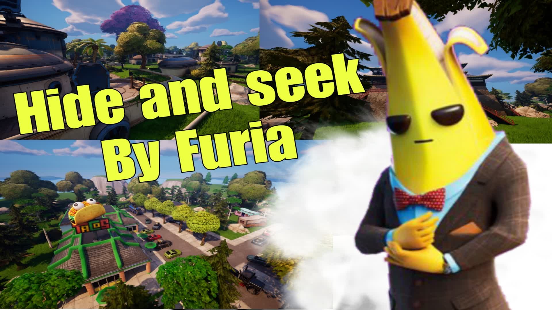 Hide and seek by Furia — Fortnite Creative map