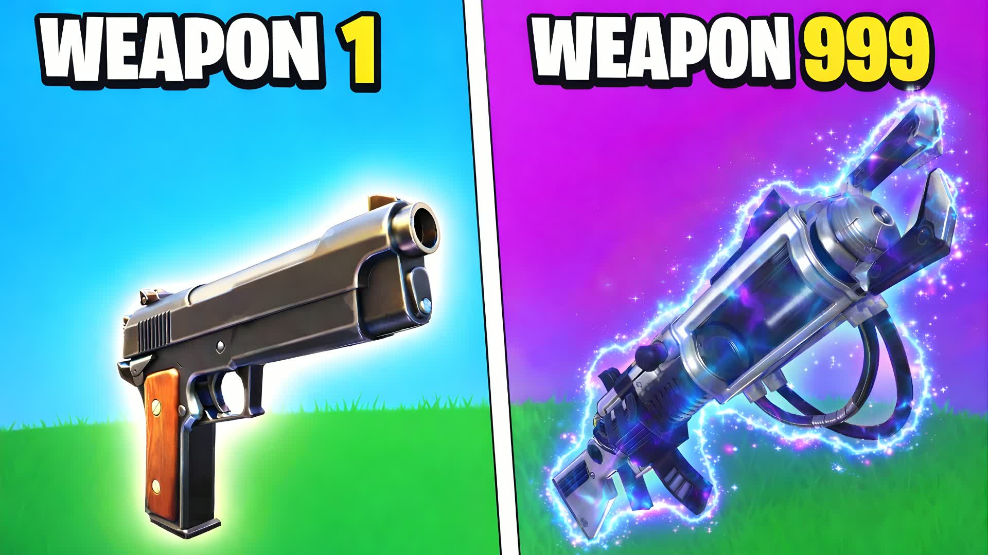 MINI GUN GAME β Fortnite Creative map