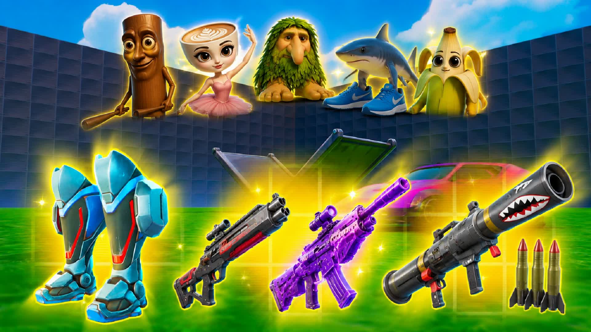 ULTIMATE FFA ARENA โ Fortnite Creative map