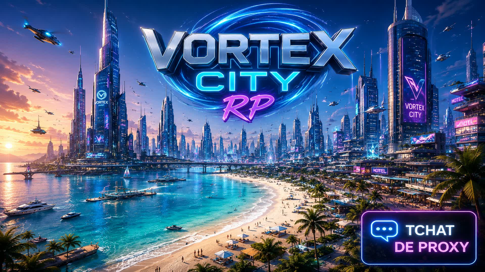 VORTEX CITY RP V1 🌃 — Fortnite Creative map