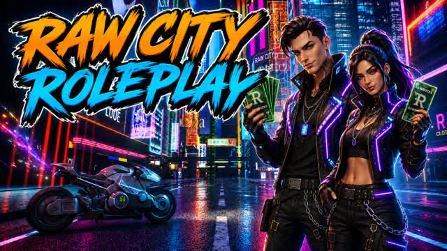 RAW City Roleplay — Fortnite Creative map