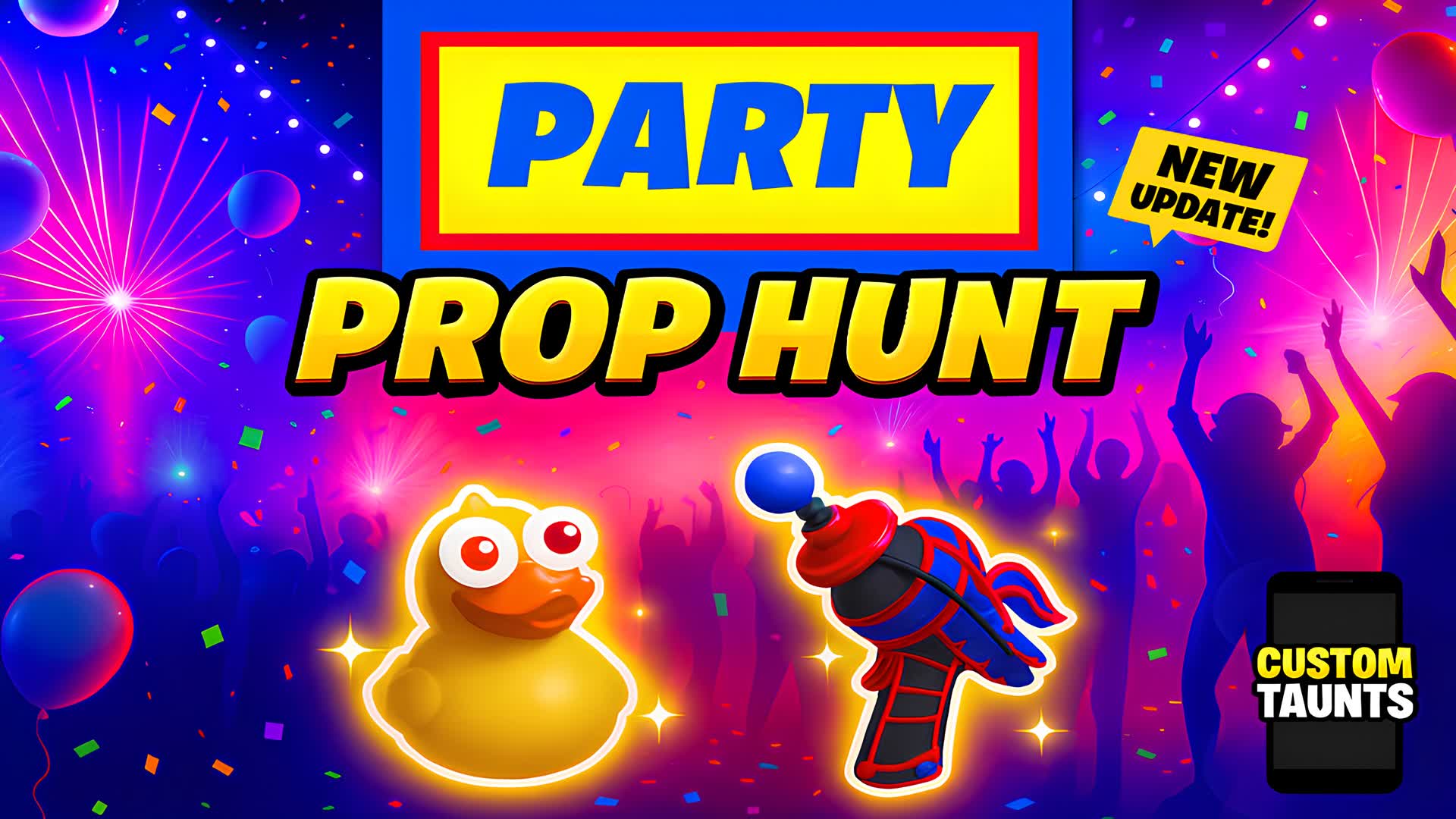 π HOUSE PARTY PROP HUNT π β Fortnite Creative map