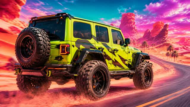 DESERT GEM DRIVE โ Fortnite Creative map