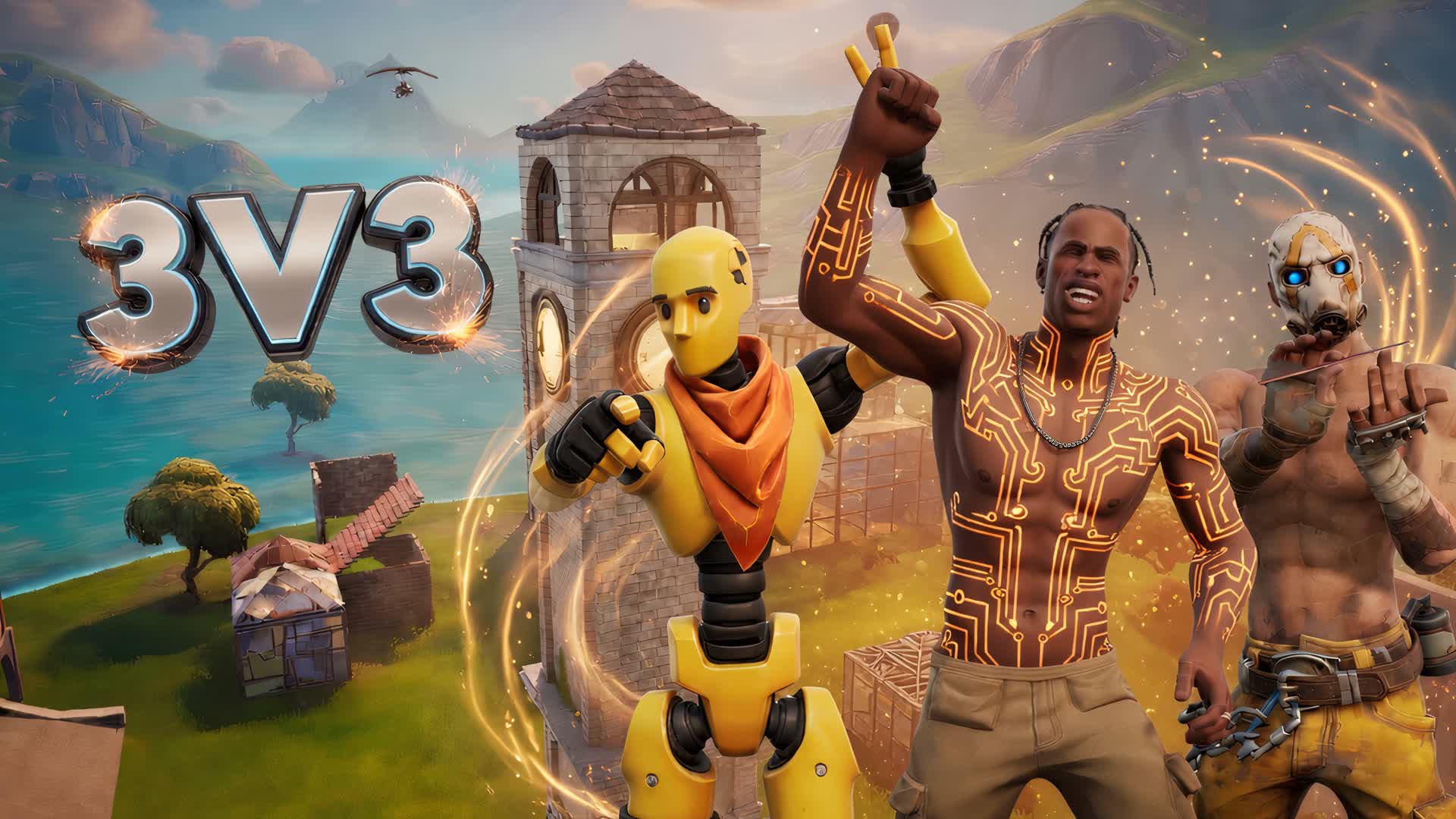 THE LAST STORM π 3V3 REALISTICS β Fortnite Creative map