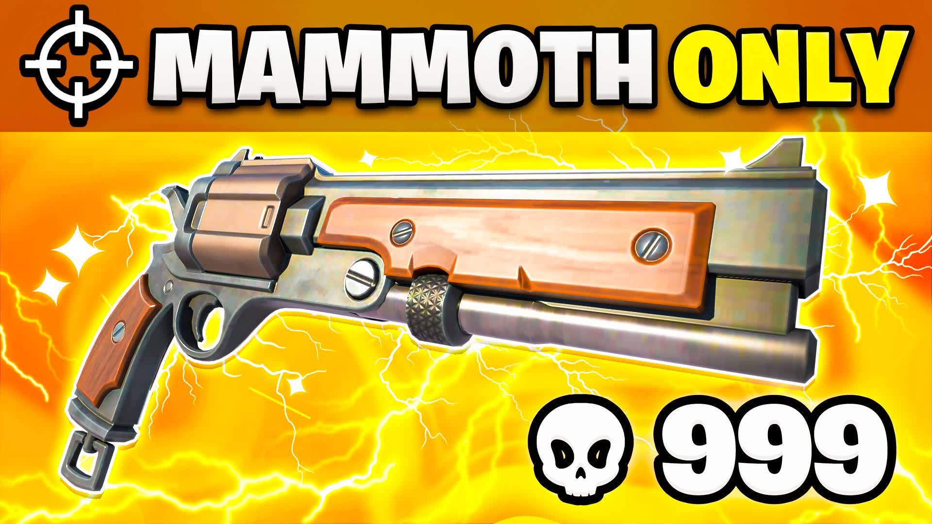 MAMMOTH PISTOL ONLY ONE SHOT β Fortnite Creative map