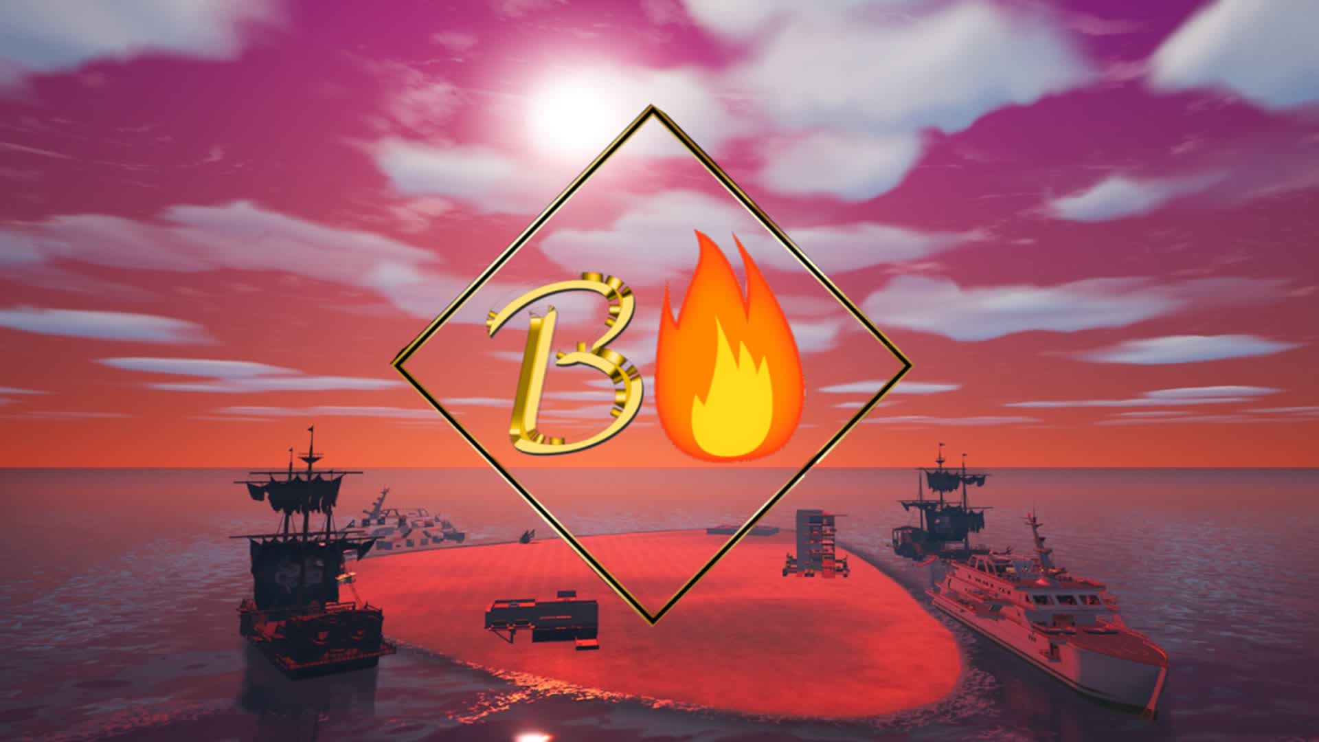 🔥B LIT FREE FOR ALL🔥 — Fortnite Creative map